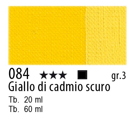 clicca qui per rientrare su MAIMERI OLIO CLASSICO 60ml Giallo Cadmio Scuro 084 