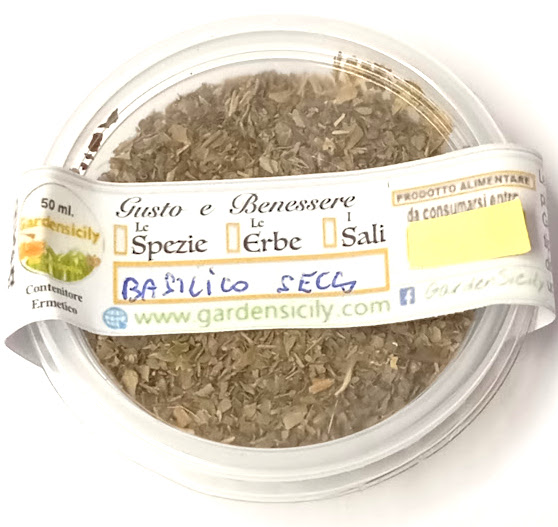 Spezia Erbe Basilico Secco in foglie cf da 50 ml.