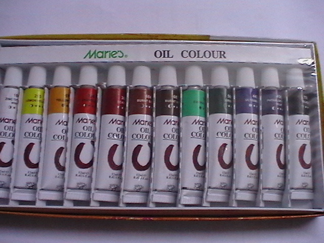 Marien's set 12 colori ad olio assortiti 