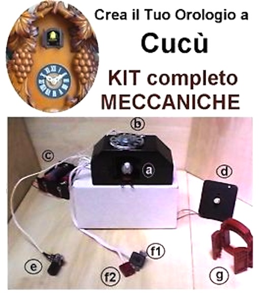 MECCANISMO OROLOGIO cucu elettronico  introvabili24 