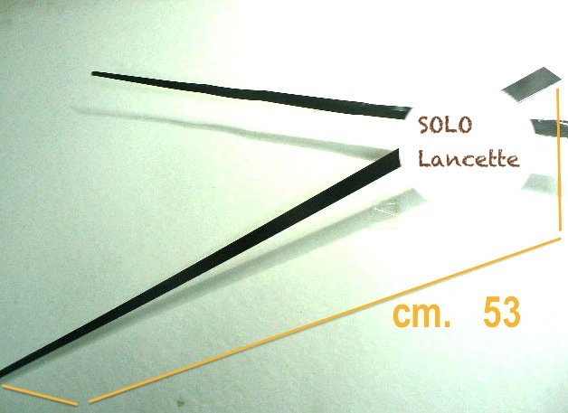 ordina LANCETTE Giganti da 50cm Senza MECCANICA 