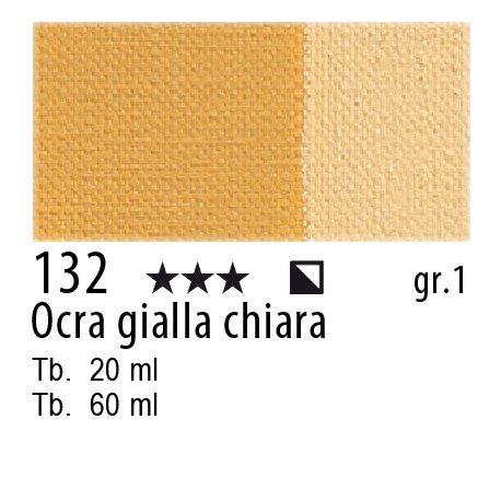 clicca su immagine per consultare dettagli, vedere altre foto e ordinare MAIMERI OLIO CLASSICO Da 60 Ml Ocra Gialla Chiara 132