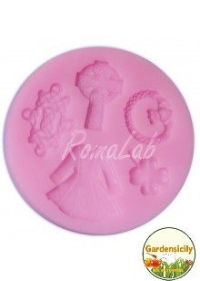 Stampo Dolci in Silicone - Tema : Bambole