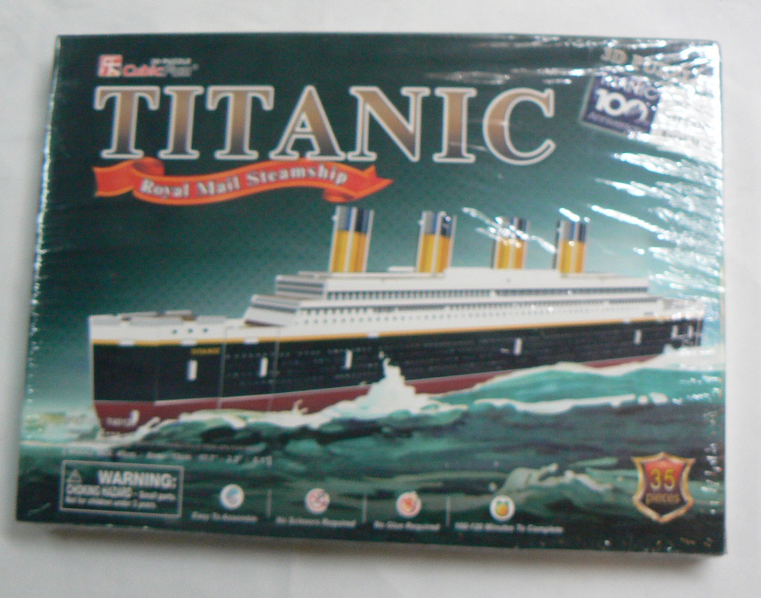 clicca su immagine per consultare dettagli, vedere altre foto e ordinare PUZZLE 3D TITANIC 