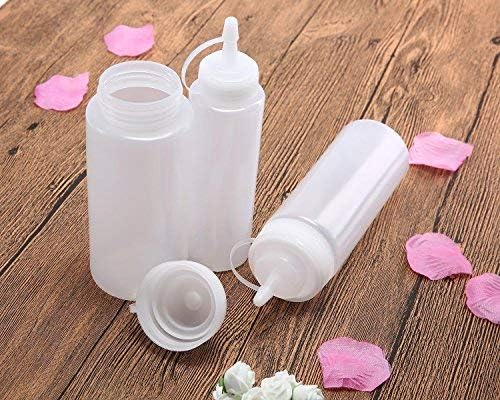 2 Dispenser Ideali per aceto e Olio Trasparenti con Tappo