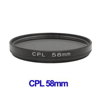 clicca su immagine per consultare dettagli, vedere altre foto e ordinare Filtro polarizzante circolare 58mm