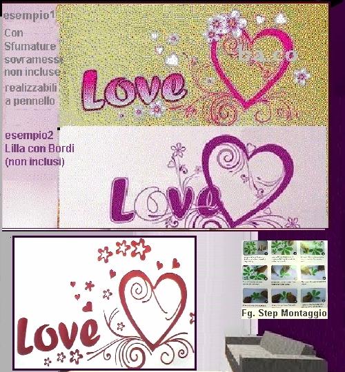 clicca su immagine per consultare dettagli, vedere altre foto e ordinare STIKERS love e cuore