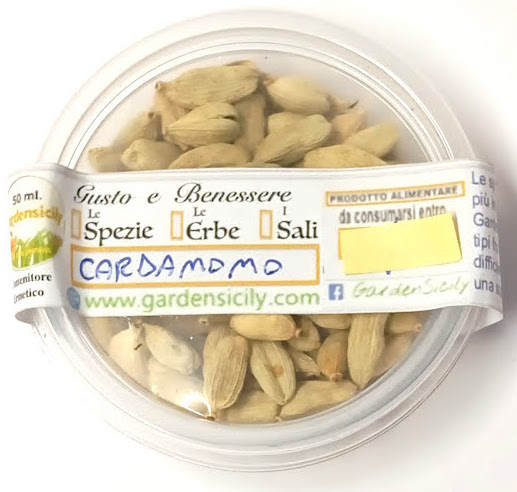 Spezie Cardamomo Verde Essiccato 50 ml. digestivo