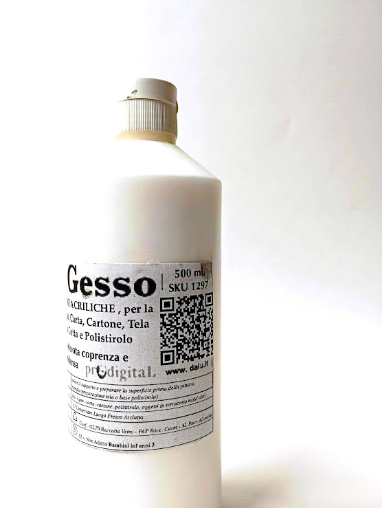 DaluColor Fondo Gesso Acrilico denso da 500 ml.
