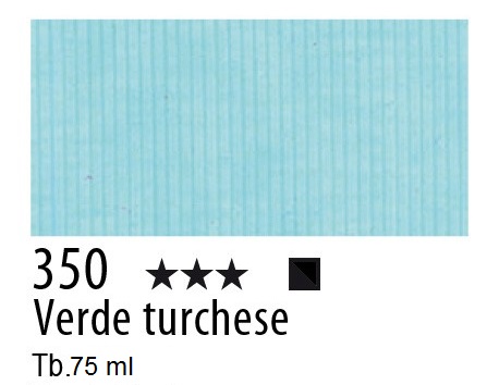 Maimeri colore Acrilico extra fine Verde Turchese 350 introvabili24 