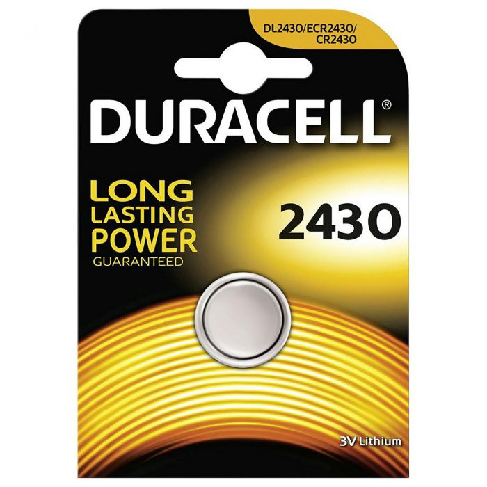 Duracel BATTERIA a BOTTONE DURACEL 2430 LITIO 5000394030398