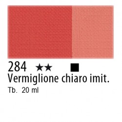 Tempera Maimeri TEMPERA FINE tubo 20 ml.(vermiglione chiaro)