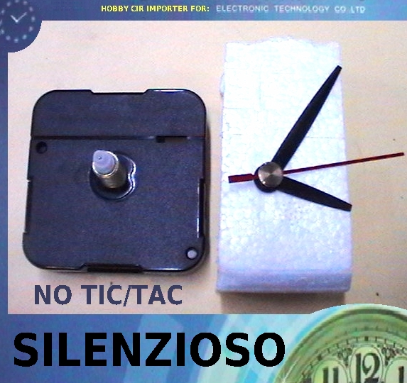 clicca su immagine per consultare dettagli, vedere altre foto e ordinare L3:MECCANISMO OROLOGIO Silenzioso E1