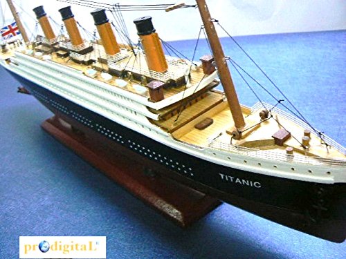 prodigital TITANIC interamente in legno pregiato da 56 cm. 