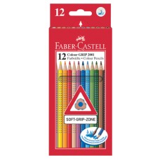Astuccio con 12 matite colorate acquerellabili Faber Castell.