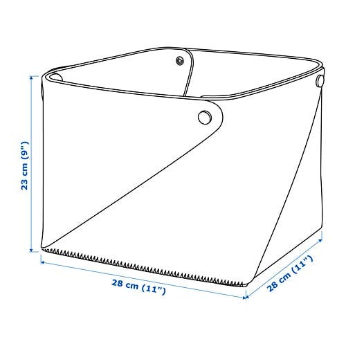 ordina  Ikea PUDDA contenitore  Morbido Tessuto  pomelli in Ottone.