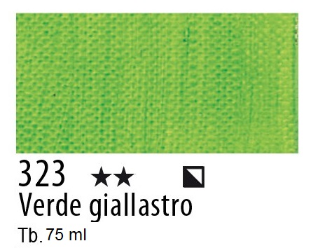 Maimeri colore Acrilico extra fine Verde Giallastro 323 introvabili24 