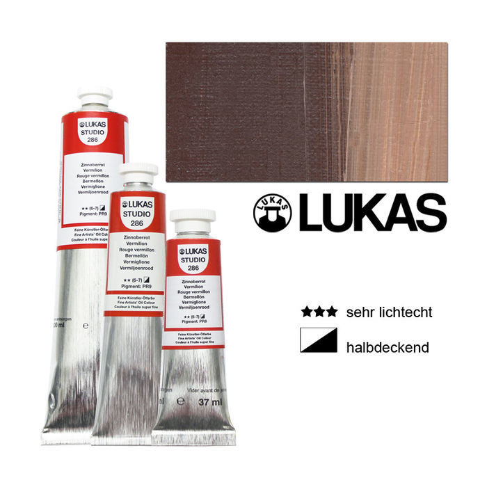 LUKAS OLIO PROFESSIONALE LUKAS STUDIO 37ML - GR. 1 TERRA OMBRA 4001128007397