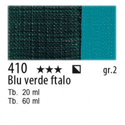 MAIMERI OLIO CLASSICO 60ml Blu Verde Ftalo cod 410 introvabili24 