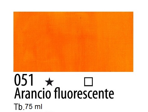 MAIMERI Maimeri Acrilico extra fine FLUORESCENTE 051 Arancio 75 ml 