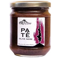 Patè di Olive Nere - Crema di Pate di Olive - Puro