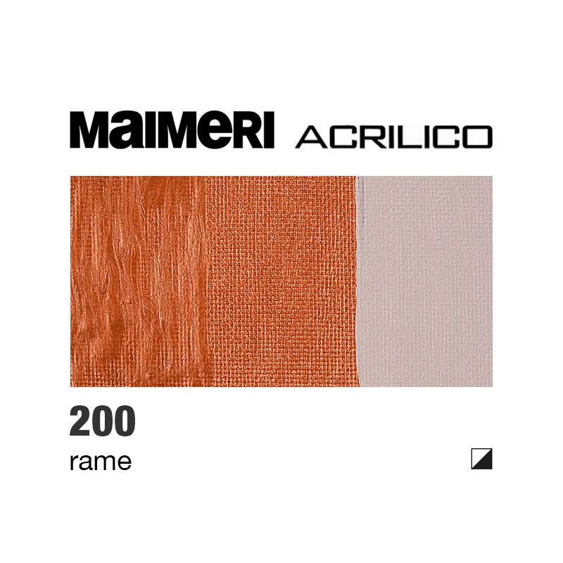 Maimeri Acrilico fine da 500 ml. RAME COPPER 