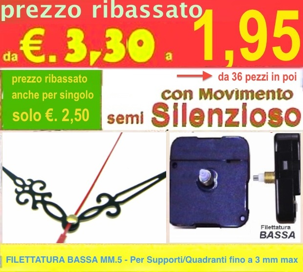 MECCANICA SEMISILENZIOSA Albero 12mM