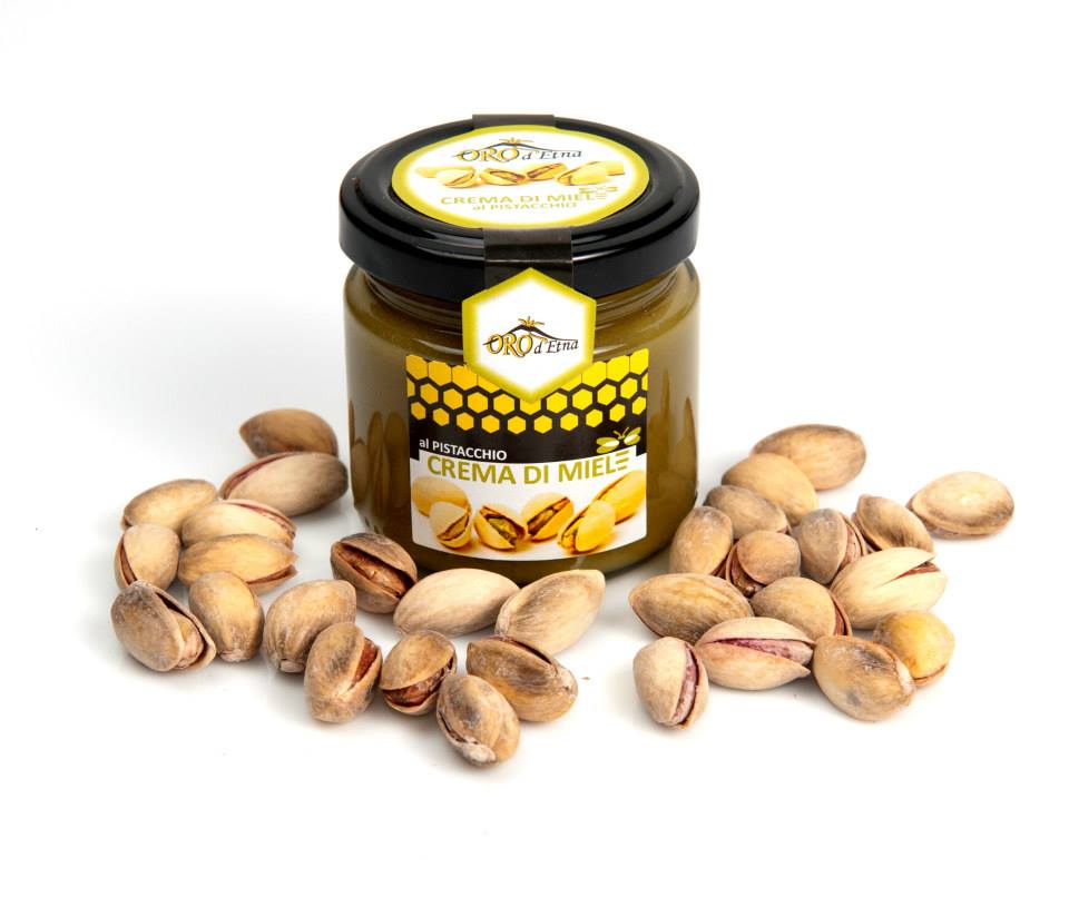 Crema di Miele al Pistacchio 100% Prodotto Siciliano