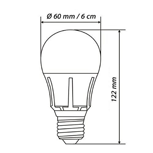 ordina LAMPADINA LED E27 12W EQUIVALENTE A 108W