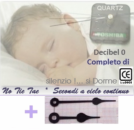 clicca su immagine per consultare dettagli, vedere altre foto e ordinare MECCANISMO OROLOGIO SILENZIO  Top G1